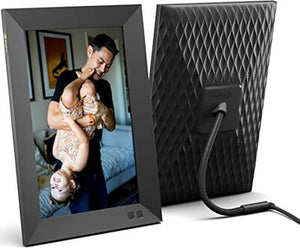 Nixplay 10.1 inch Smart Digital Photo Frame With WiFi W10F Black