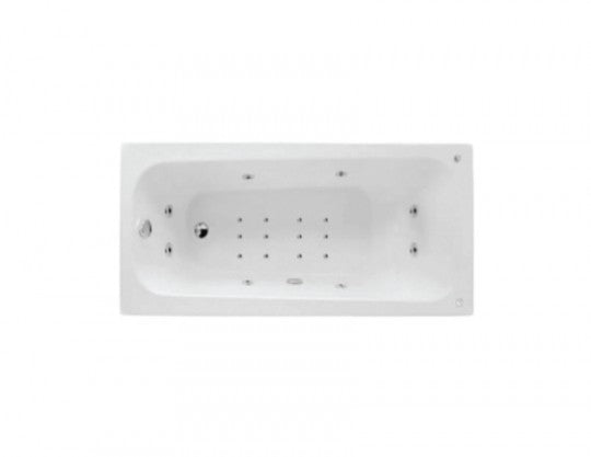 Parryware Poise Air and Water Massage Bathtub C871046 (1700 x 750 mm)