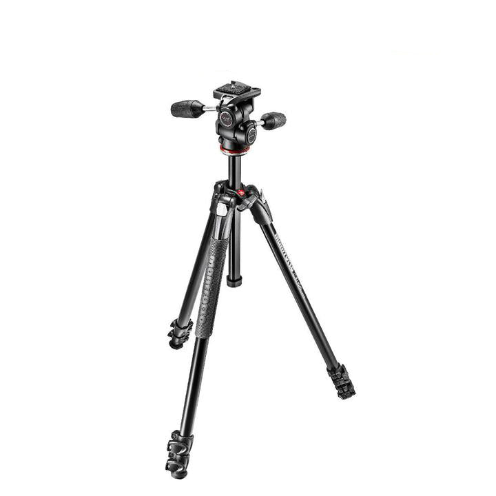 Manfrotto 290 Xtra Aluminium 3 Section Tripod With3 W Head