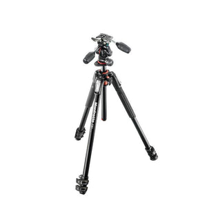 Manfrotto Mk190xpro3 3w Aluminum Tripod With 3 Way Pan Tilt Head