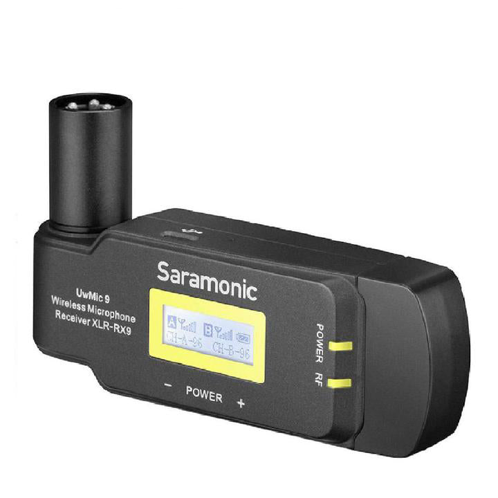 Saramonic Rx-xlr9 Dual-channel Wireless Plug In Receiver for Uwmic9 System