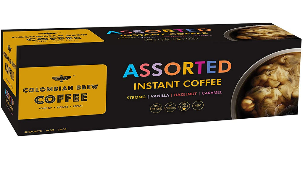 Colombian Brew Assorted Instant Coffee 80g