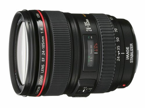 Canon EOS SLR कैमरों के लिए प्रयुक्त Canon EF 24-105mm f/4 L IS USM लेंस