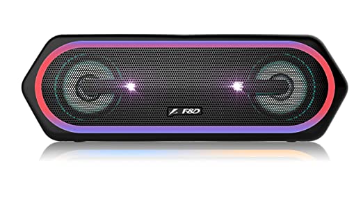 Open Box Unused F&D W40 20 W Bluetooth Speaker Black Stereo Channel