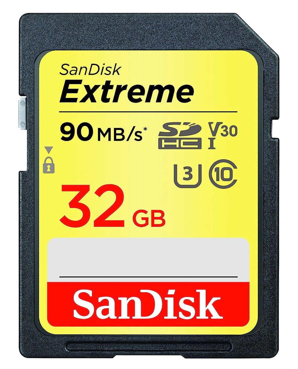 Open Box, Unused SanDisk 32GB Extreme SDHC, SDXVE, V30, U3, C10 Pack of 5