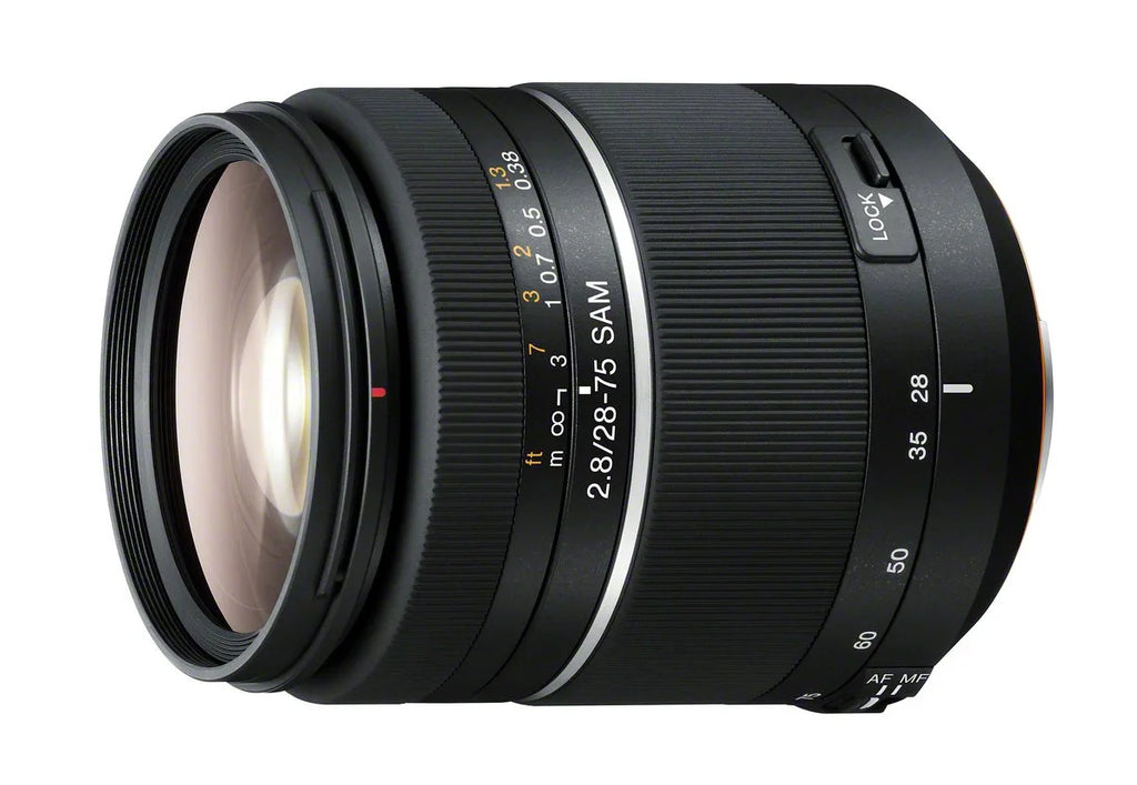 Sony 28-75mm f/2.8 SAL2875 Smooth Autofocus Motor SAM Full Frame Lens