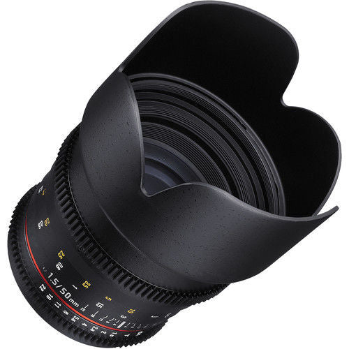 Samyang Cine 50mm T1.5 Vdslr Lens for Nikon F