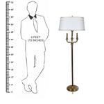 Load image into Gallery viewer, Detec Brass Floor Lamp
