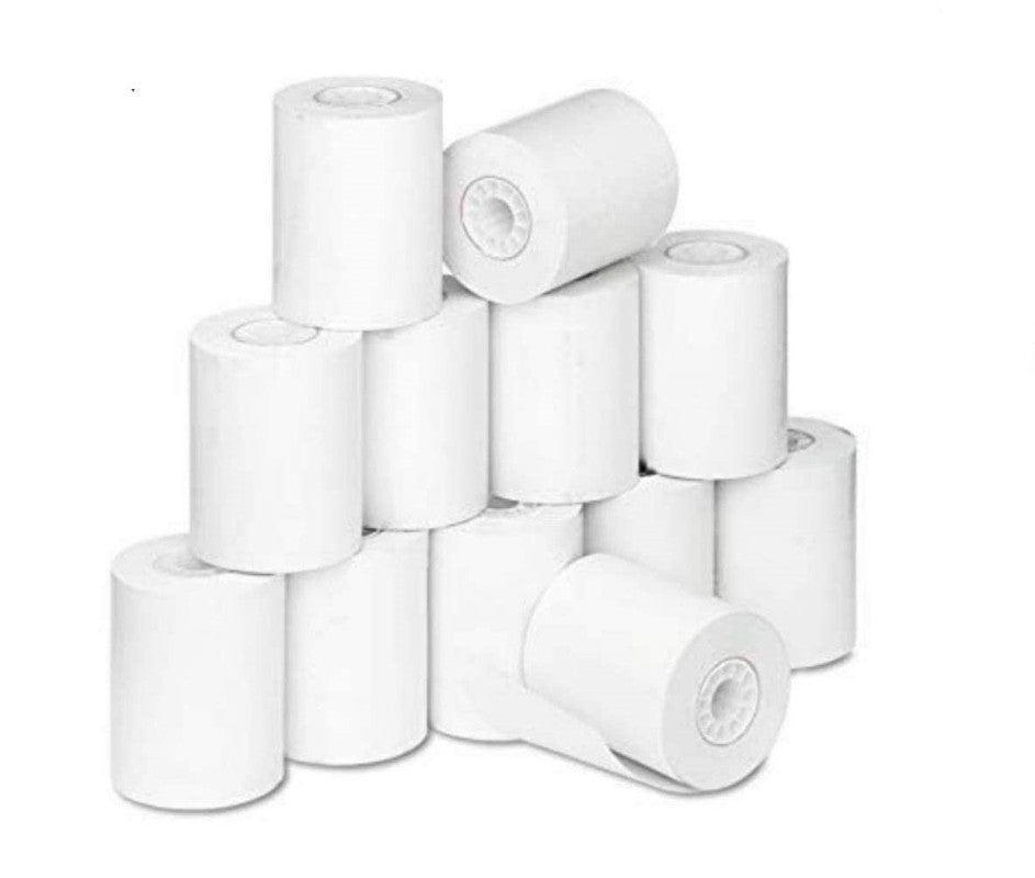 Swaggers 2 Inch 57 Mm x 25 Mtr Thermal Paper Roll Set of 20 Rolls