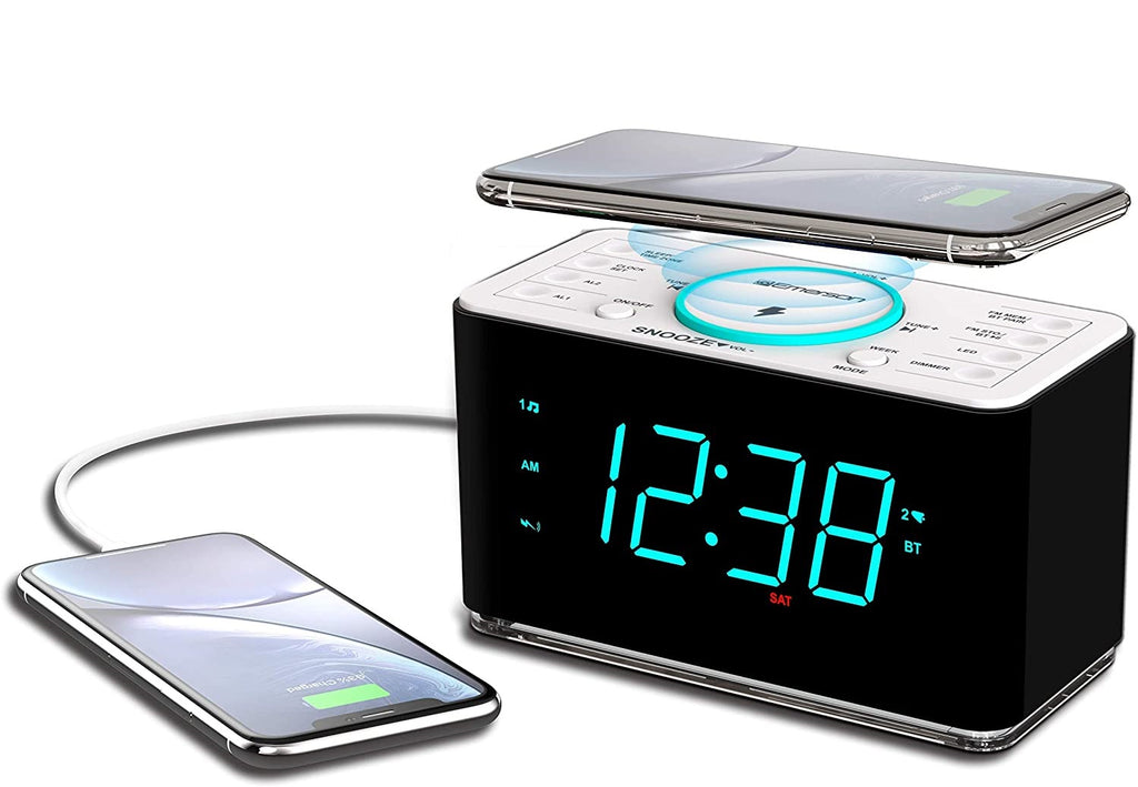 Emerson Radio ER100401 Smartset Alarm Clock Radio
