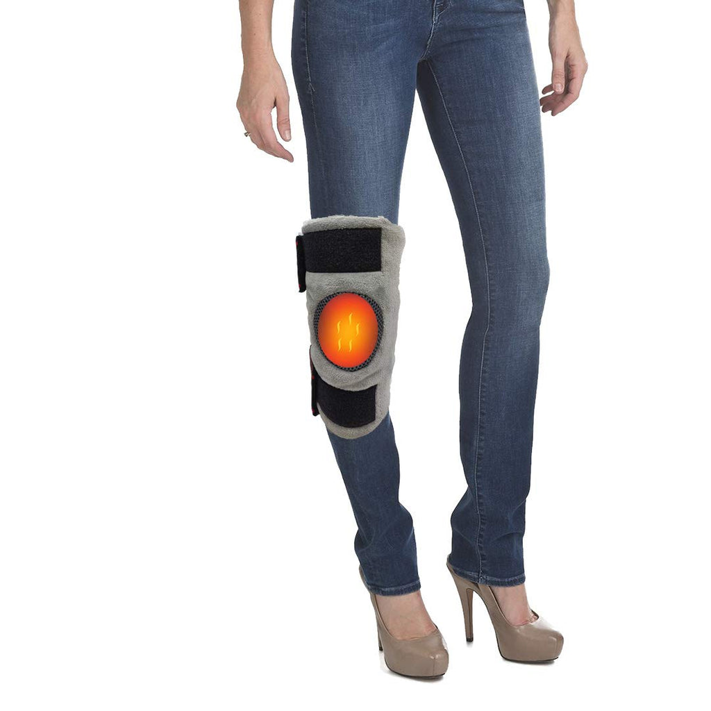 Dr Care Knee Heating Pad for Arthritis, Heated Knee Brace Heat Knee Wrap Pack of 6