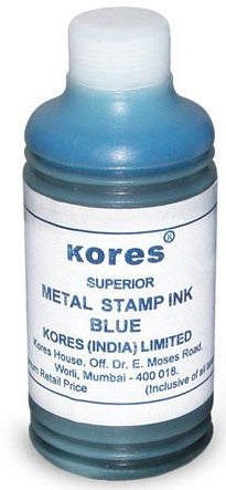Kores Metal Stamping Ink 100ml Pack of 5