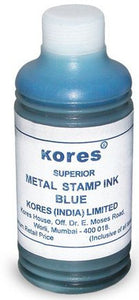 Kores Metal Stamping Ink 100ml Pack of 5