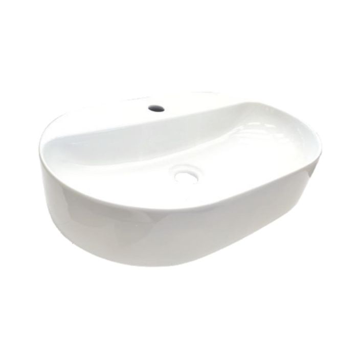 Parryware Table Top Oval Shaped White Basin Area Oval C898U