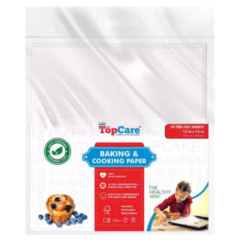 Solo Baking & Cooking Paper Sheets 12x12 Inch BNC50 Pack of 10
