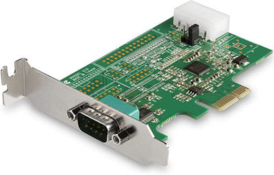 StarTech.com 1-पोर्ट PCI एक्सप्रेस RS232 सीरियल एडाप्टर कार्ड PCIe RS232