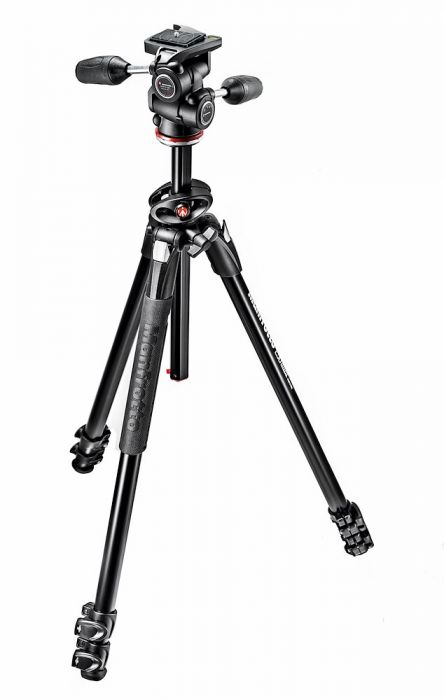 Manfrotto 290 Dual Alu3 Sec Tripod With 804 3 Way