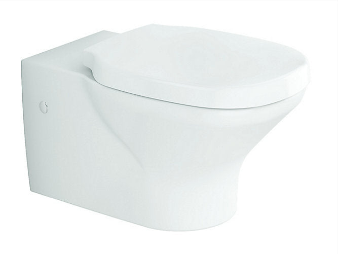 Kohler Freelance Wall Hung Toilet With Slim Seat And Cover In White