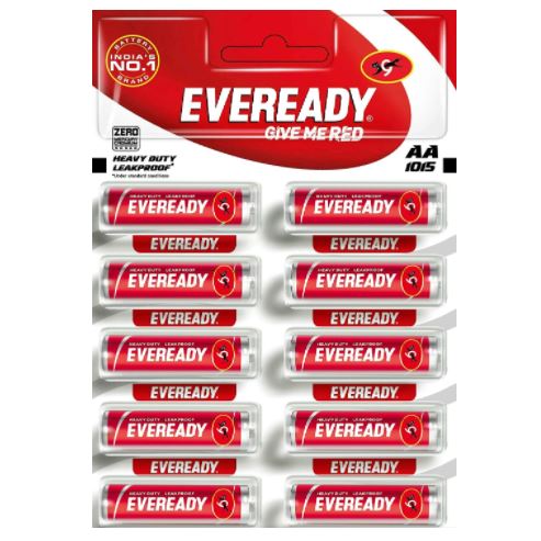 Eveready Red AA Alkaline Batteries Pack of 2