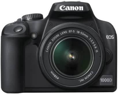 Used Canon EOS 1000D Digital SLR Camera Incl EF-S 18-55mm IS f/3.5-5.6 non USM Lens Kit
