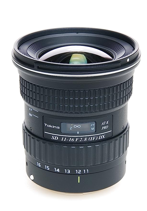 Used Tokina 11-16mm f/2.8 AT-X116 Pro DX Digital Zoom Lens for Canon DSLR Camera