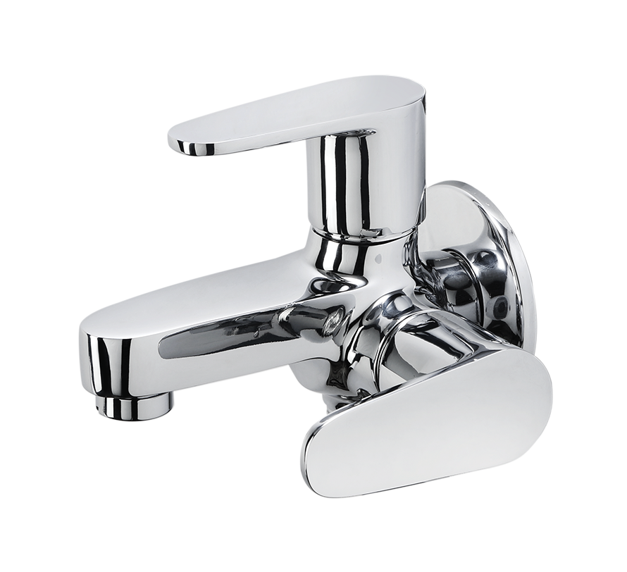 हिंदवेयर कोरा बिब कॉक- वॉल फ्लैंज के साथ 2 वे (F440004)