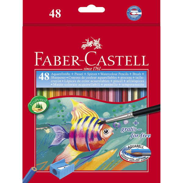 Detec™ Faber Castell Water Color Pencil 48s