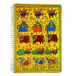 Load image into Gallery viewer, Detec™ Shipra A4 Madhubani / Jaipuri Notebook (Pack of 4 )
