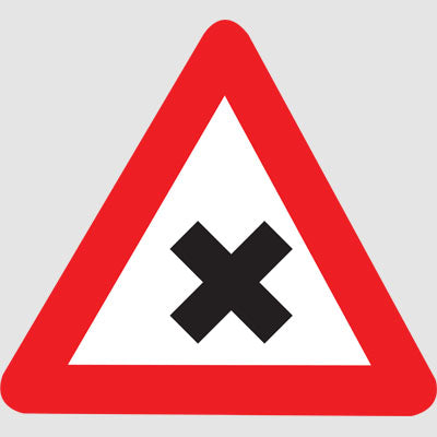 Detec™ Cross Road Reflective Sign Board