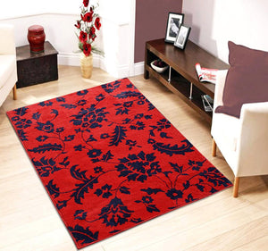 Saral Home Detec™ Modern Leaf Carpet Design