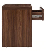 Load image into Gallery viewer, Detec™ Bedside Table - Walnut Brown Matte Finish
