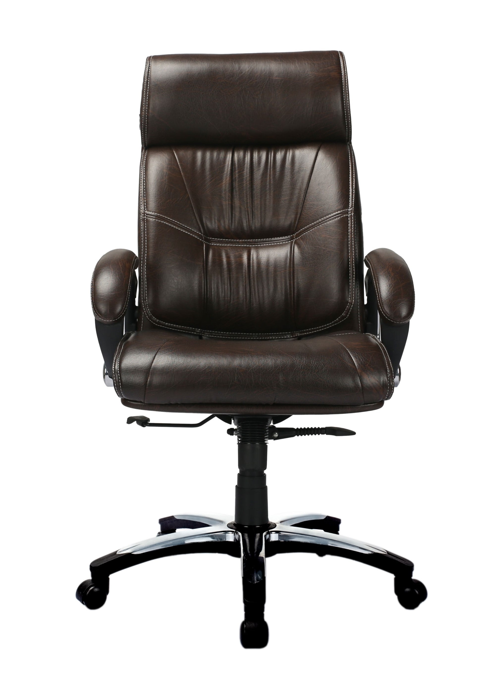 Detec™ Adiko Elegant High Back Executive Chair in Brown