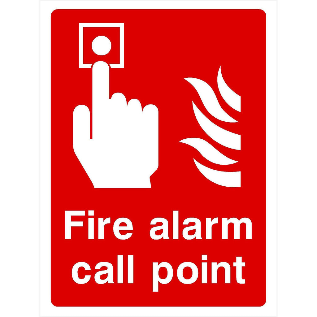 Detec™ Fire Alarm Call Point Safety Sign board
