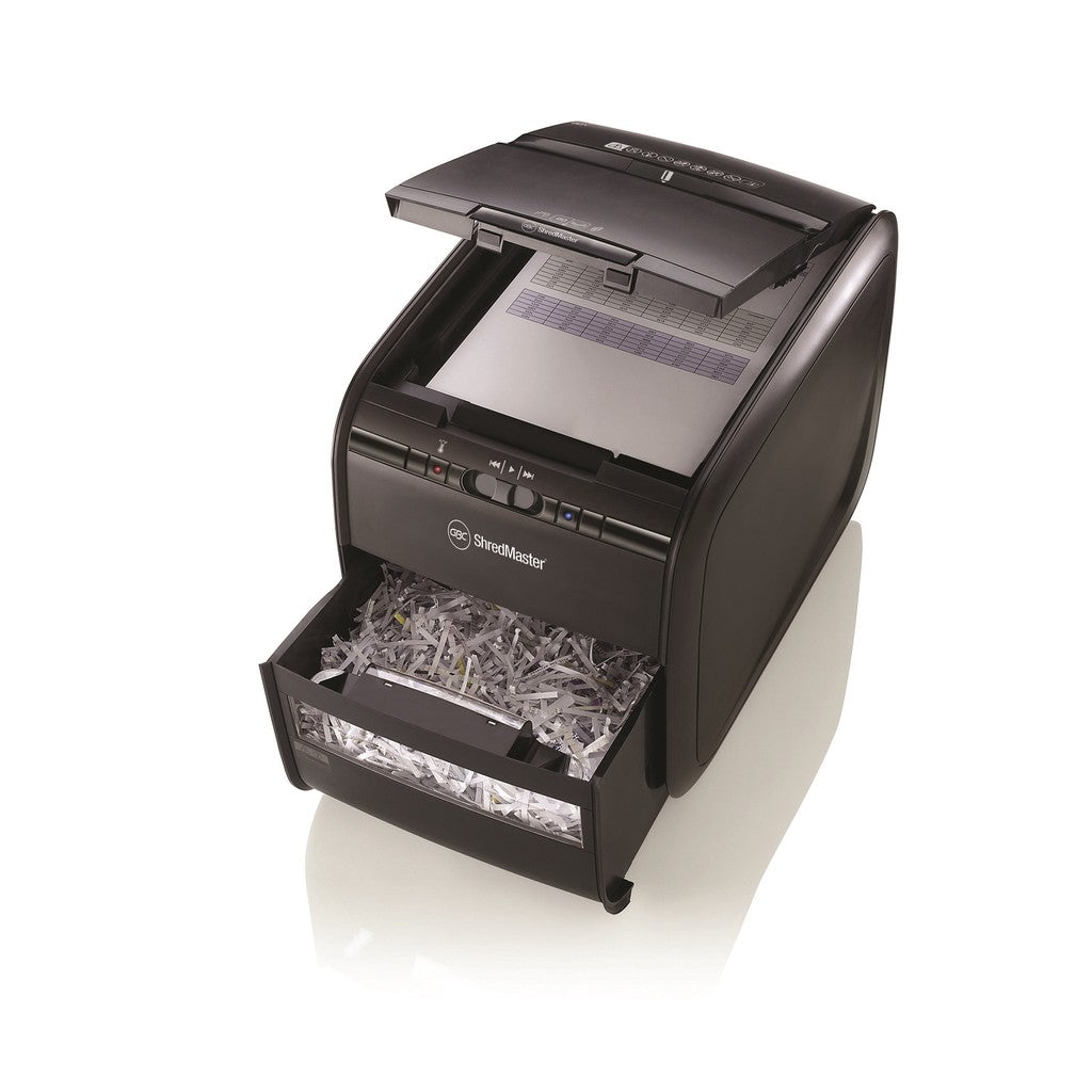 GBC AUTO+60X 230V Cross Cut Personal / Home Office Shredder SHRED X-CUT