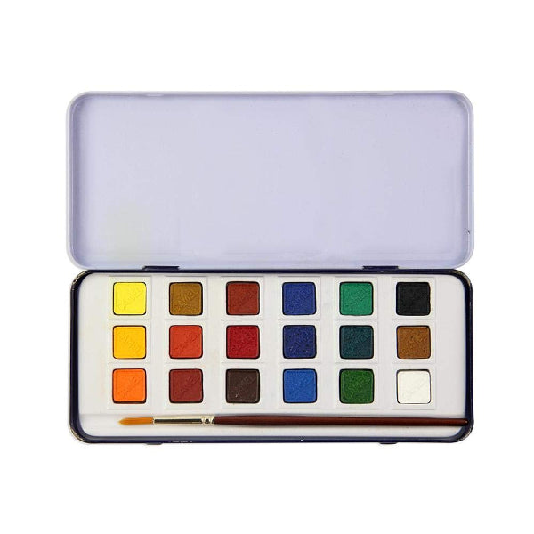 Detec™ Camel Artists Water Color Cakes 18 shades 300C18