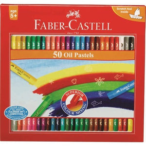Faber Castell Oil Pastel 50 Shades Carry Case Pack of 4