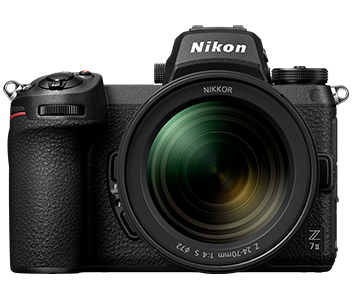 विनिमेय लेंस के समर्थन के साथ Nikon Z 7II डिजिटल कैमरा