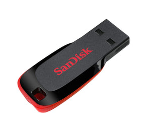 Used SanDisk Cruzer Blade 32GB USB Flash Drive