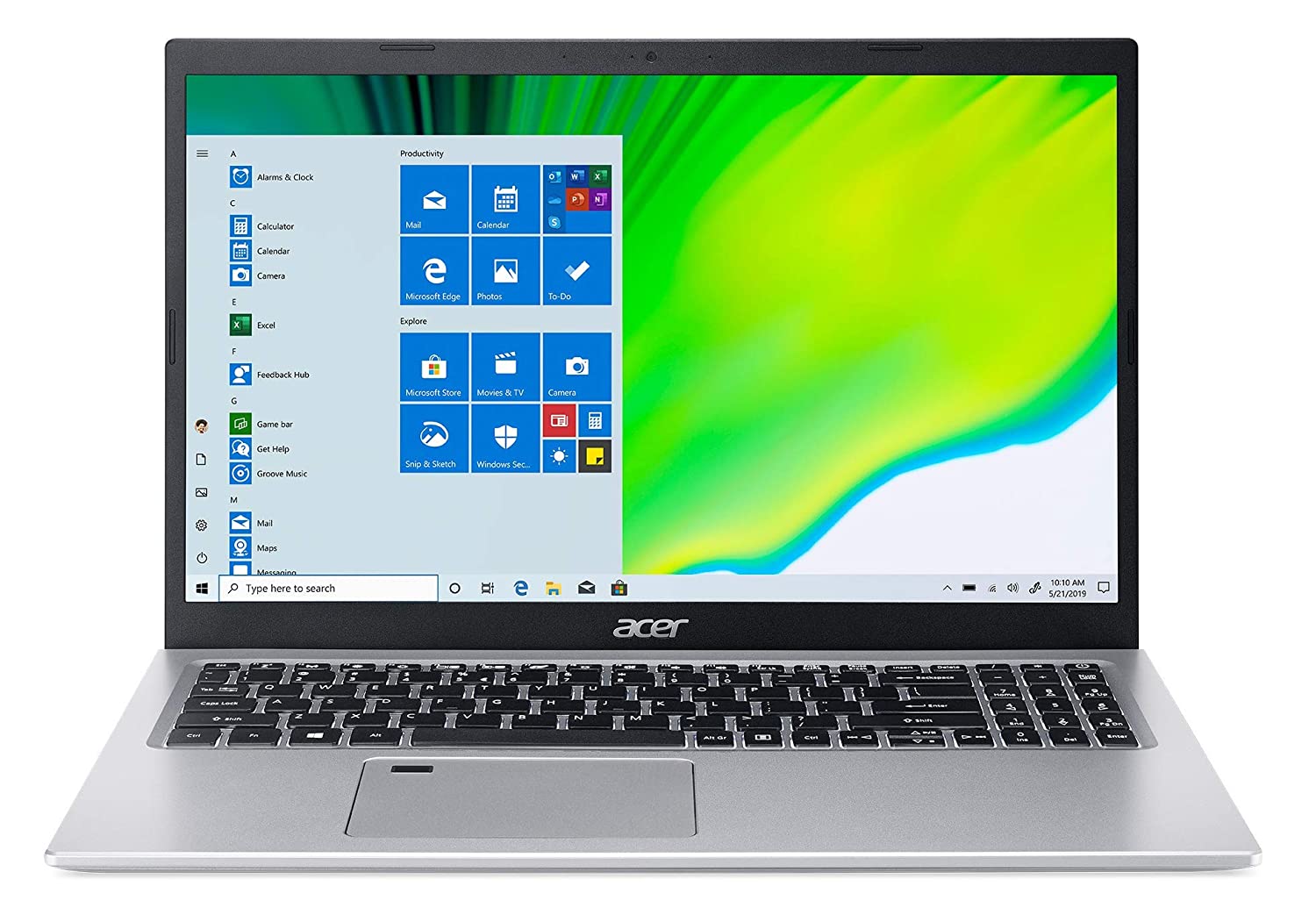 Acer Aspire 5 A515-56-50RS, 15.6" Full HD IPS Display, 11th Gen Intel Core i5-1135G7, Intel Iris Xe Graphics