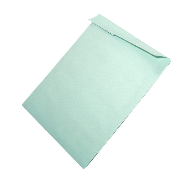Detec™ Envelope Green A3 Size (12"x16") Laminated & Threaded Inside (Pack of 50 pcs)