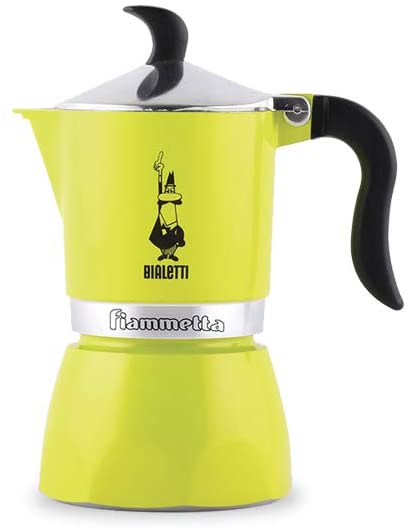 Bialetti Fiammetta Espresso Maker for 1 Cup Lime Green