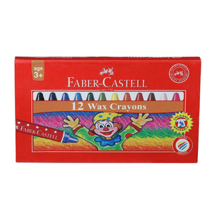 Detec™ Faber Castell Wax Crayons 12s (pack of 4 )