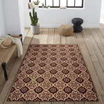 Load image into Gallery viewer, Saral Home Detec™ Traditional Pattern Jute Rug
