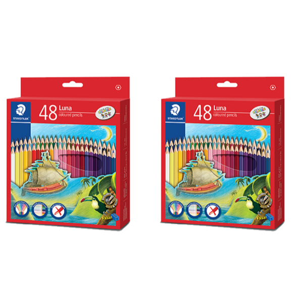Detec™ Staedtler Luna Colour Pencils permanent - box of 48 colors