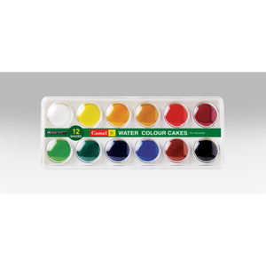 Detec™ Camel Water Color Cakes 12 shades (pack of 5)