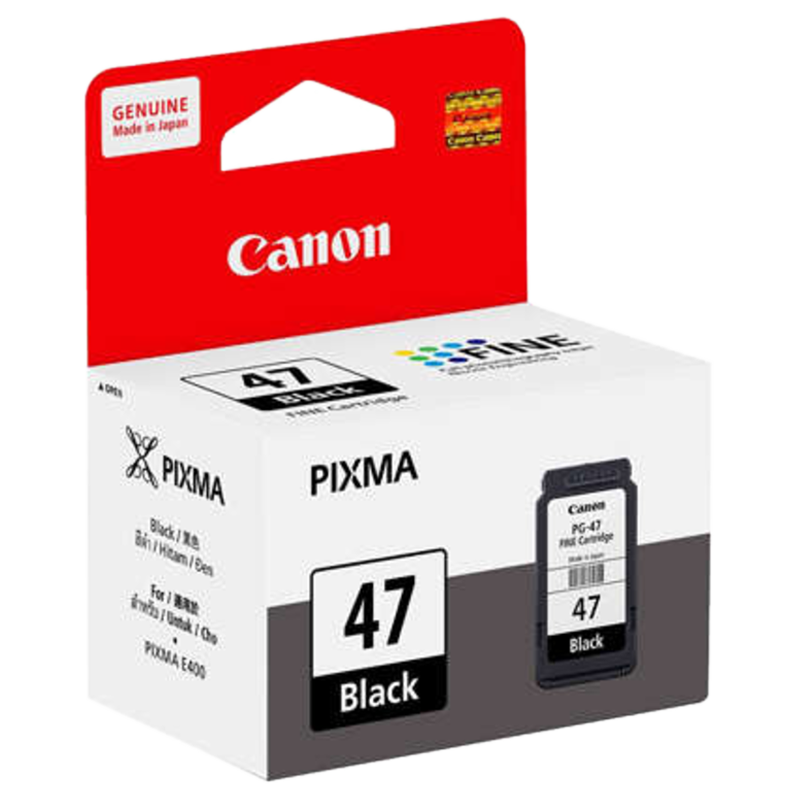 Canon PG 47 Ink Cartridge (Black) Pack of 10