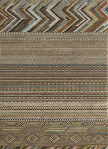 Jaipur Rugs Mann Pasand Modern Wool And Bamboo Material Silk hand Knotted Weaving 5x8 ft Ivory