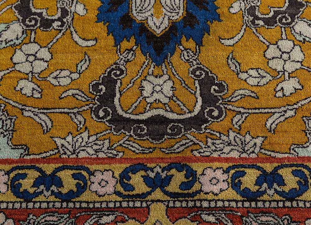 Jaipur Rugs Biscayne Wool Material Hand Knotted Weaving  Outrageous Orange