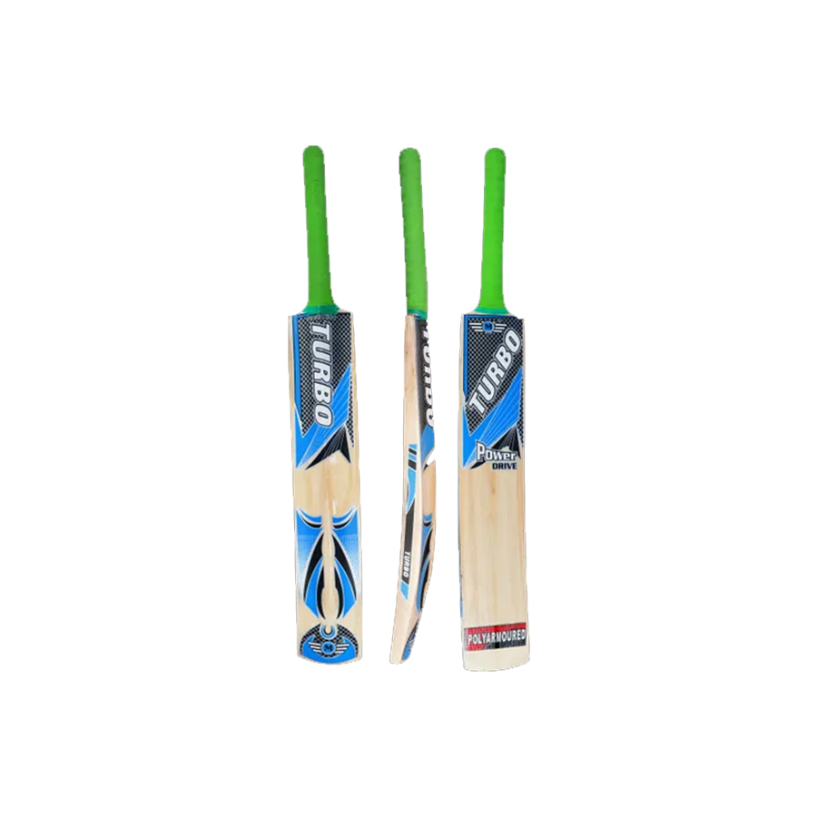 Detec™ Himachal Willow Cricket Bat Power Drive MTCR - 22 Pack of 3