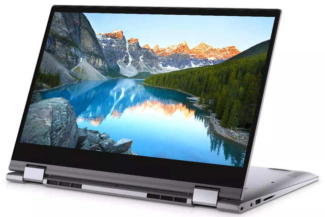 डेल लैपटॉप इंस्पिरॉन 5406 2-इन-1, कोर i3, 11वीं पीढ़ी, 4GB रैम, 256 SSD